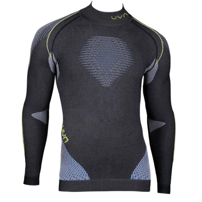 Мужское нижнее белье с воротником-стойкой Uyn EVOLUTYON UW, рубашка с длинными рукавами и высоким воротом, серый меланж/синий/желтый блестящий
Мужское нижнее белье с воротником-стойкой Uyn EVOLUTYON UW, рубашка с длинными рукавами и высоким воротом, серый меланж/синий/желтый блестящий