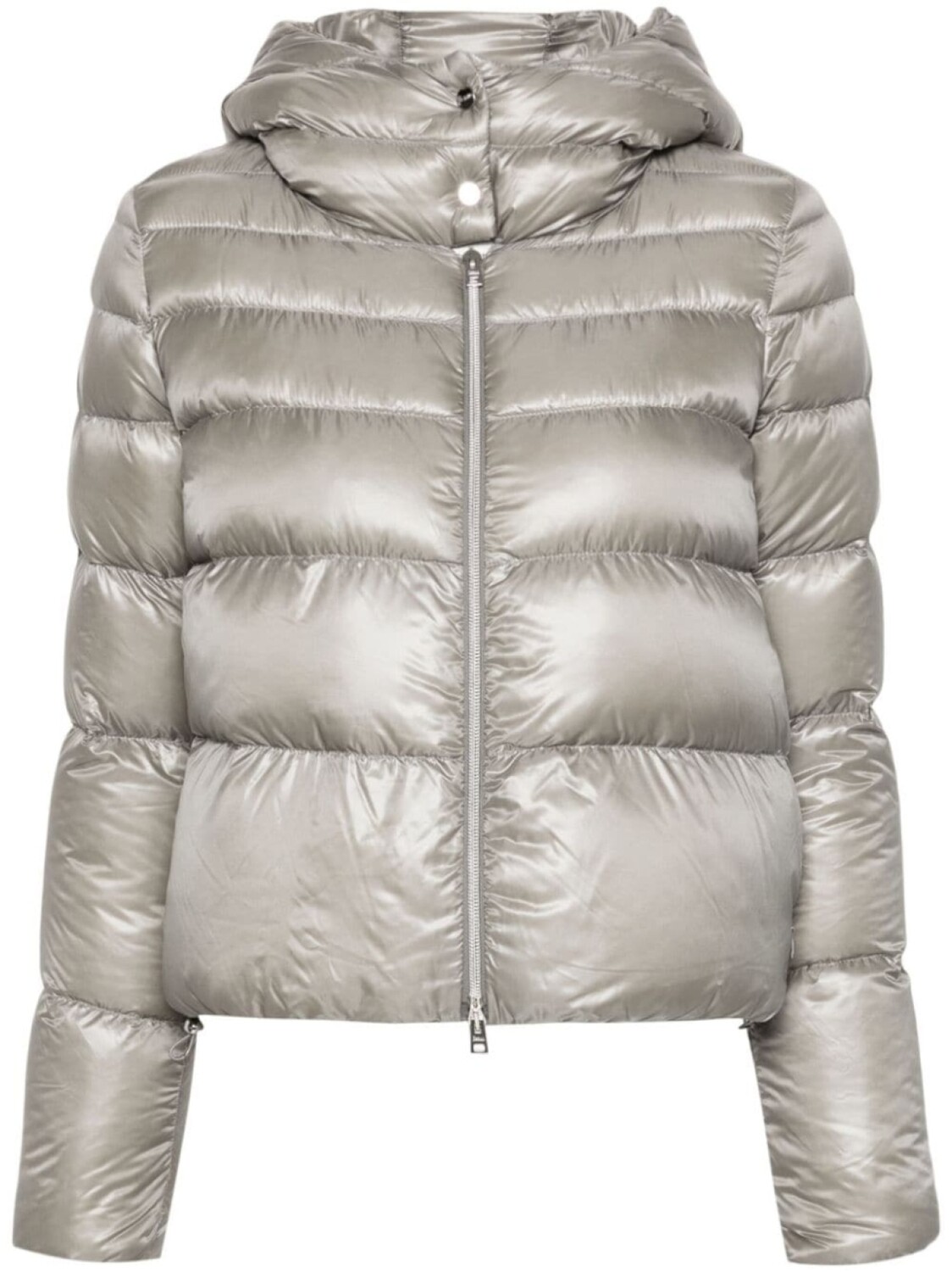 Herno куртка-пуховик с капюшоном, серый 
Herno куртка-пуховик с капюшоном, серый