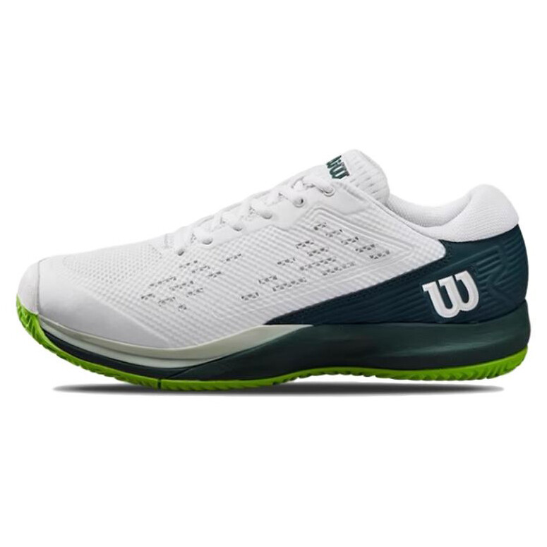 Теннисные кроссовки Rush Pro мужские с низким верхом, белые/зеленые Wilson
Теннисные кроссовки Rush Pro мужские с низким верхом, белые/зеленые Wilson