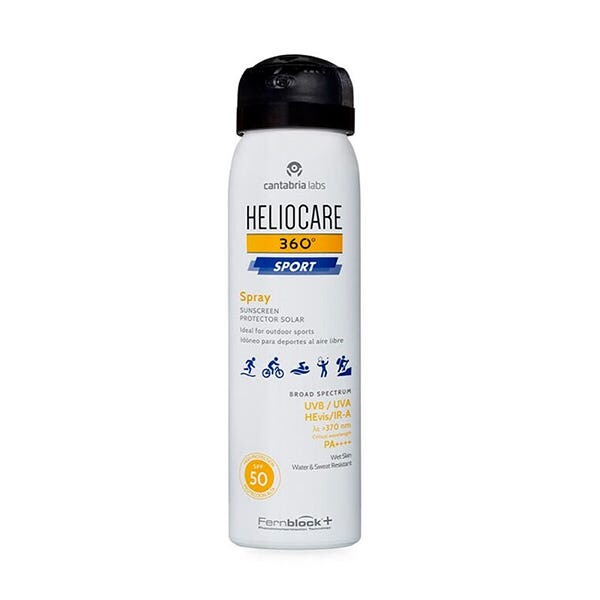Спортивный спрей 360° Spf50 100 мл Heliocare
Спортивный спрей 360° Spf50 100 мл Heliocare