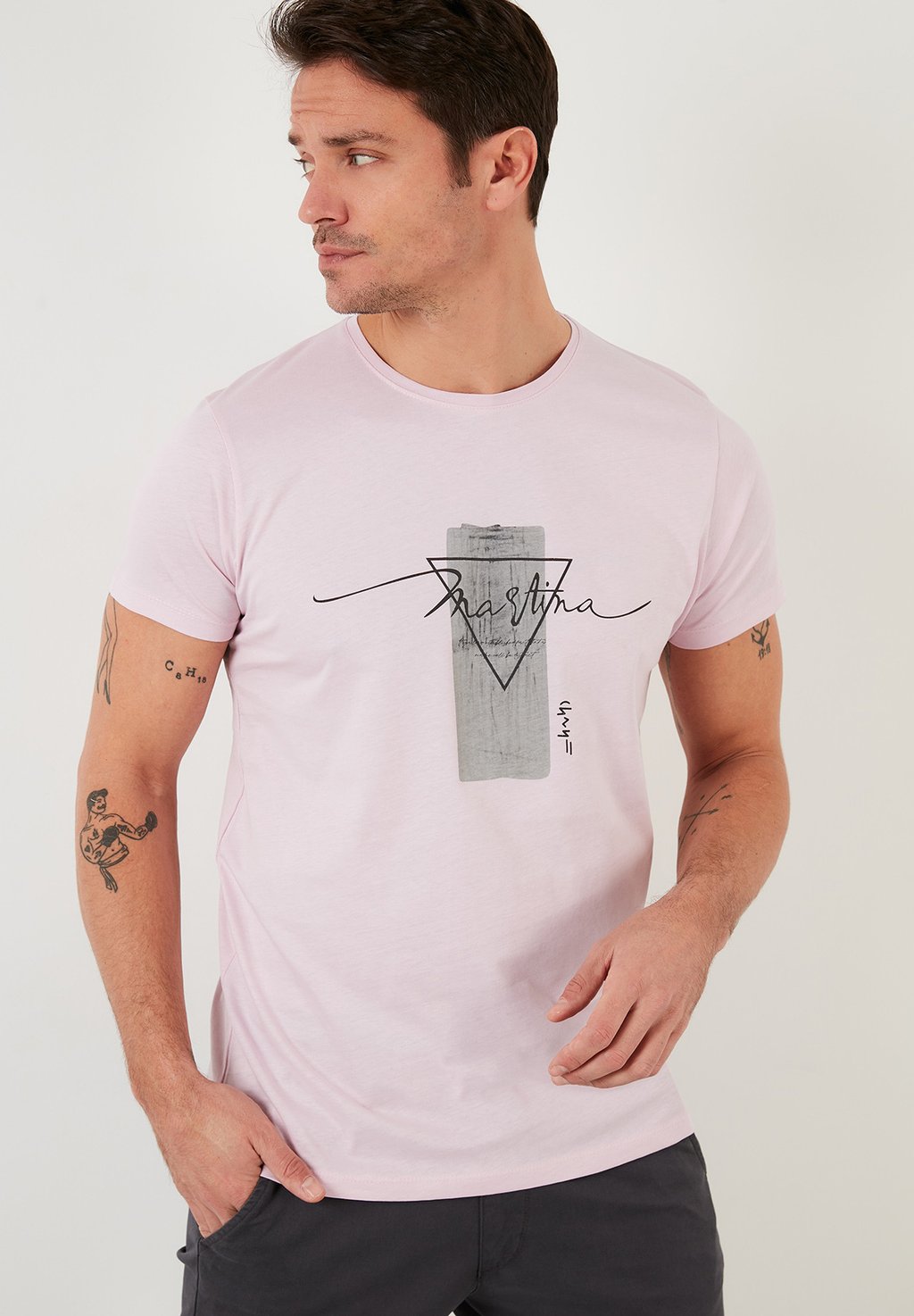 Футболка с принтом CREW NECK MARTİNA Buratti, светло-розовый
Футболка с принтом CREW NECK MARTİNA Buratti, светло-розовый