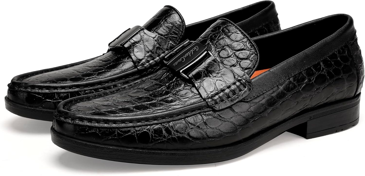 Классические мужские кожаные лоферы Generic, черный
Классические мужские кожаные лоферы Generic, черный