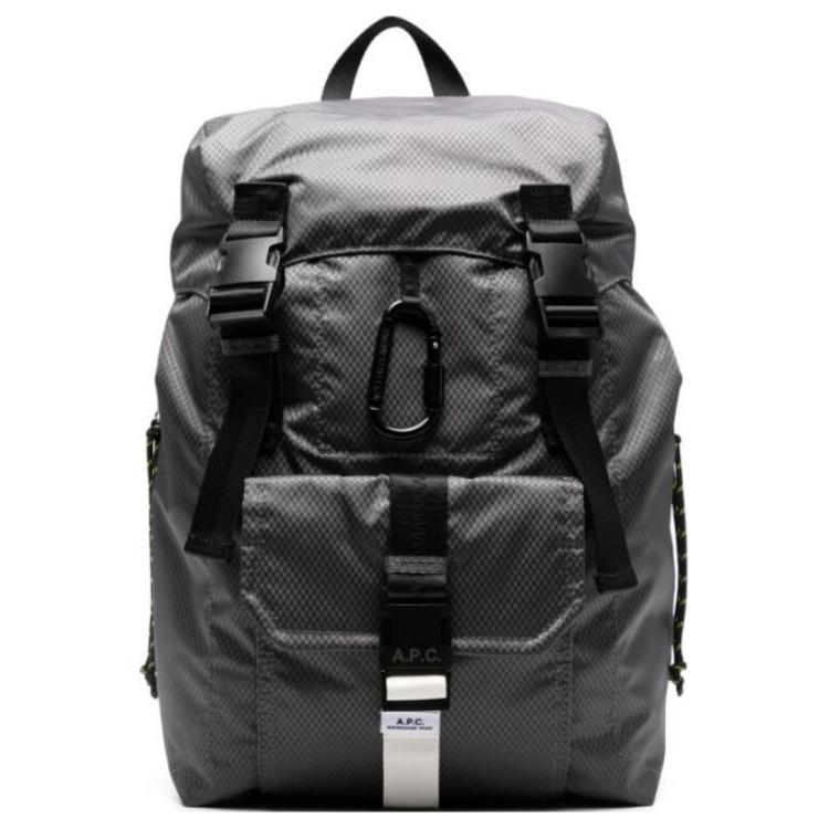 Серый нейлоновый рюкзак A.P.C. для мужчин
Серый нейлоновый рюкзак A.P.C. для мужчин