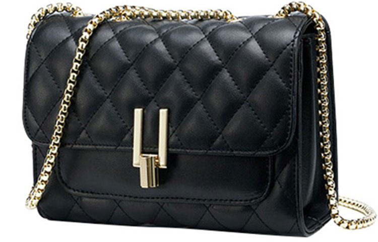 LOLLiPOPS Настоящая кожаная женская сумка через плечо черная, Black
LOLLiPOPS Настоящая кожаная женская сумка через плечо черная, Black