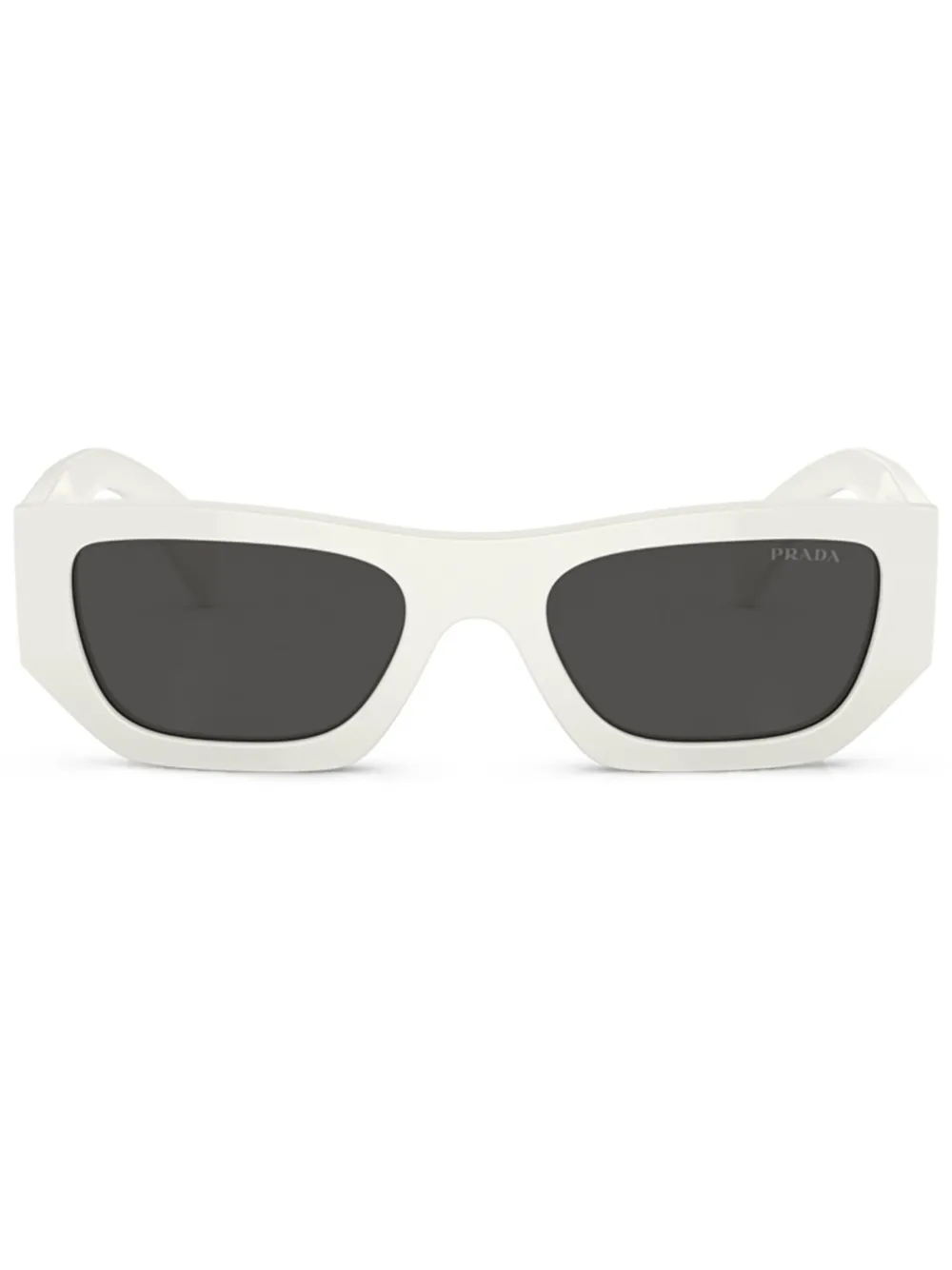 Солнцезащитные очки PR A01S Prada Eyewear, белый 
Солнцезащитные очки PR A01S Prada Eyewear, белый