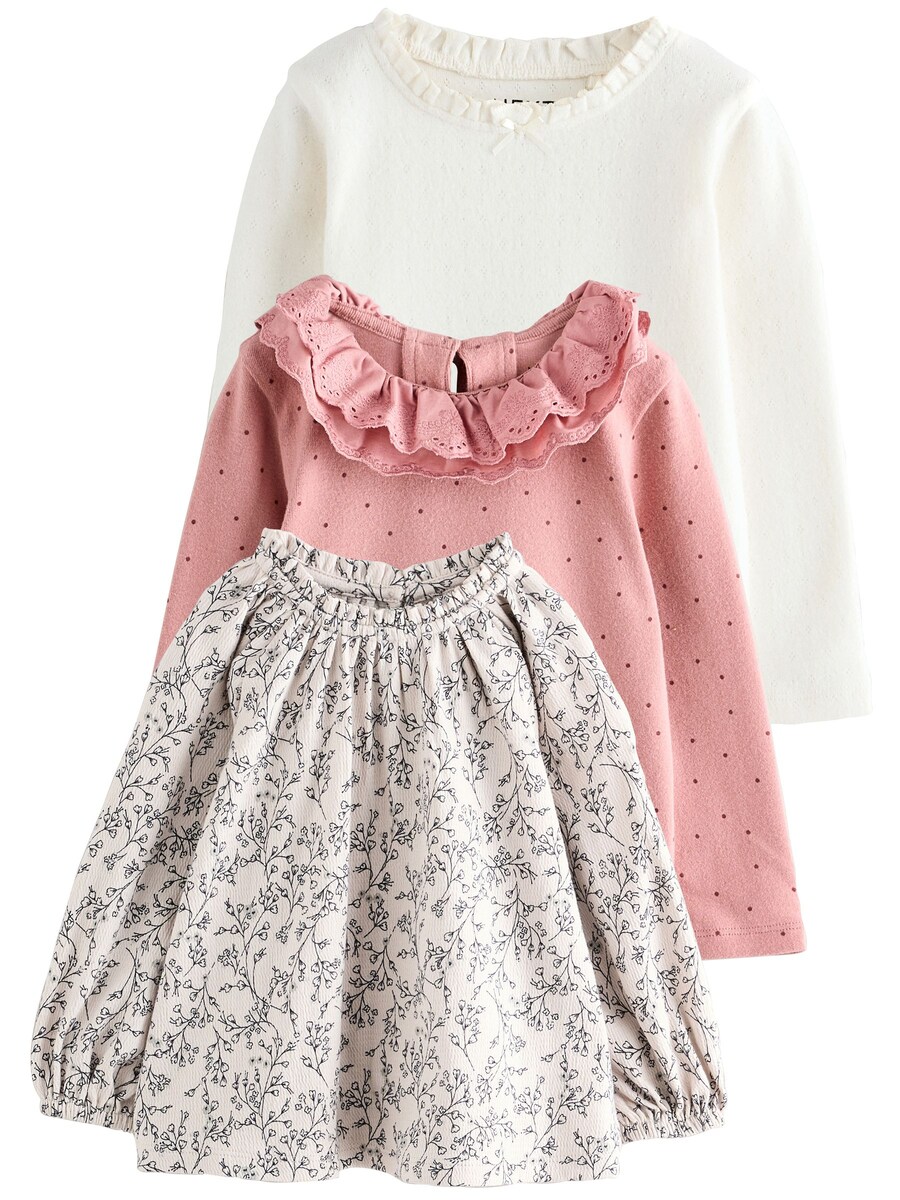 Рубашка Next, экрю/темно-розовый/белый
Рубашка Next, экрю/темно-розовый/белый