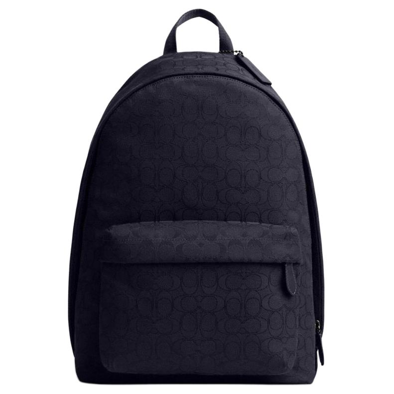 COACH Джаккардовый рюкзак большой унисекс морской синий
COACH Джаккардовый рюкзак большой унисекс морской синий