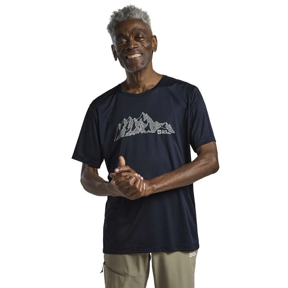 Футболка с коротким рукавом Jack Wolfskin Peak Graphic, синий
Футболка с коротким рукавом Jack Wolfskin Peak Graphic, синий