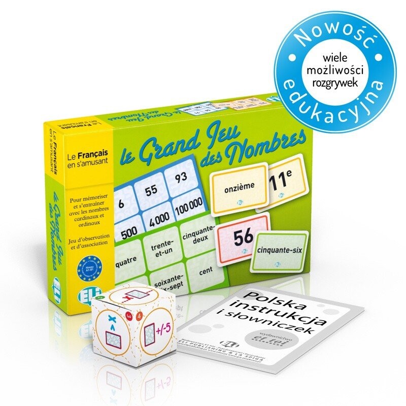 Игра на французском языке Le Grand Jeu Des Nombres Francais Eli
Игра на французском языке Le Grand Jeu Des Nombres Francais Eli