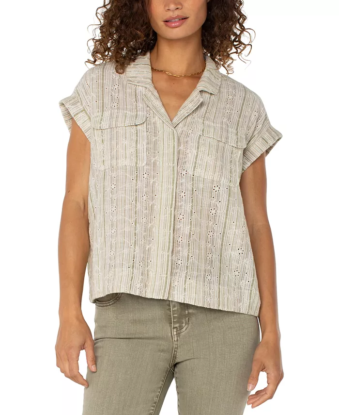 Полосатая рубашка Petite с рукавами «летучая мышь» Liverpool Los Angeles, коричневый/бежевый
Полосатая рубашка Petite с рукавами «летучая мышь» Liverpool Los Angeles, коричневый/бежевый