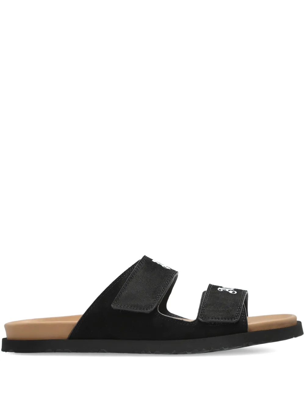 Сандалии с логотипом и двумя ремешками PALM ANGELS, черный
Сандалии с логотипом и двумя ремешками PALM ANGELS, черный