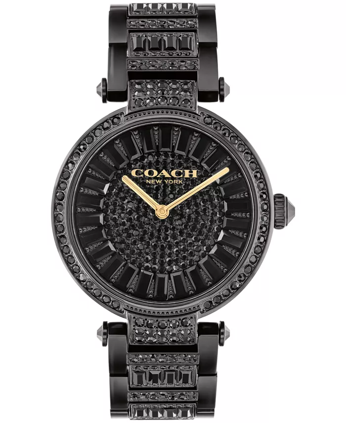 Женские часы Cary Black Stainless Steel Crystal, 34 мм COACH
Женские часы Cary Black Stainless Steel Crystal, 34 мм COACH