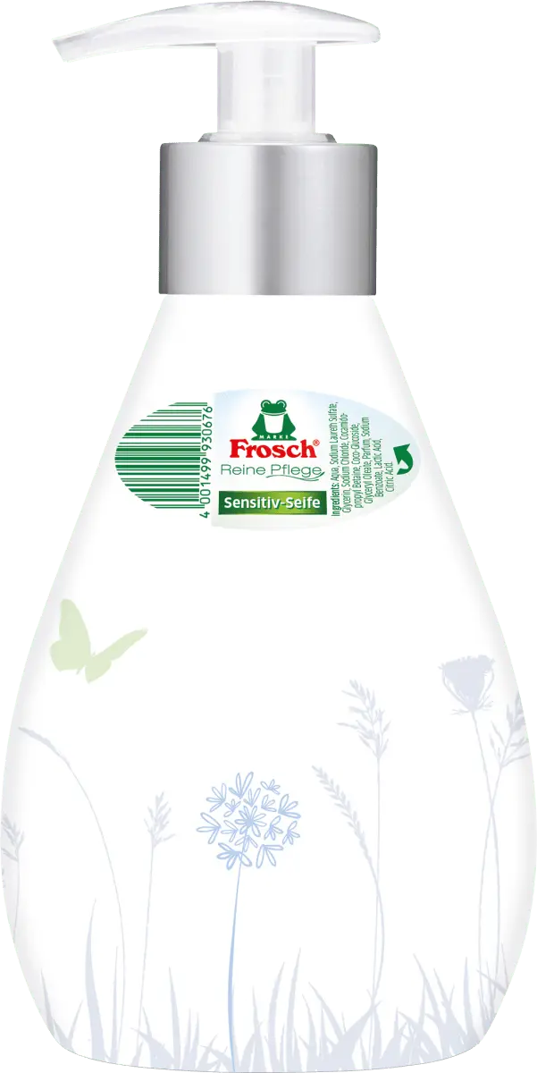 Жидкое мыло для чувствительной кожи 300 мл. Frosch
Жидкое мыло для чувствительной кожи 300 мл. Frosch