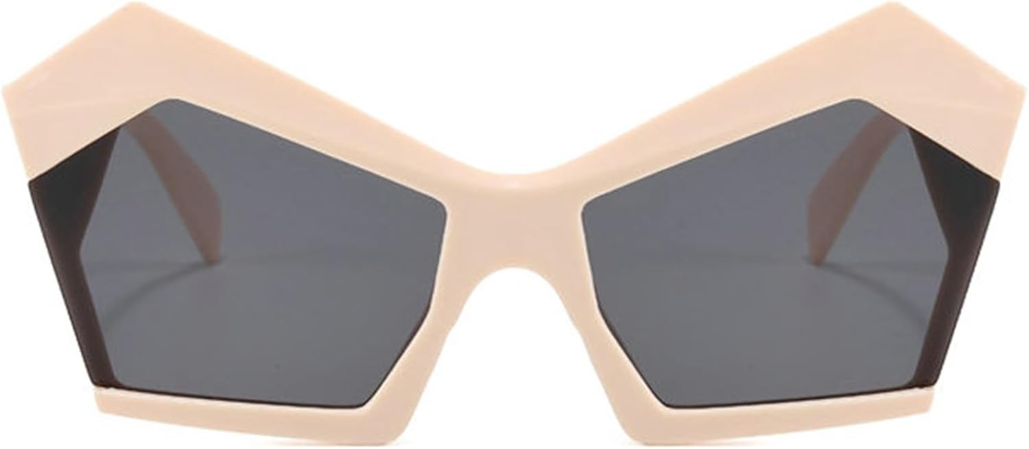 Willochra Сексуальные солнцезащитные очки в стиле «кошачий глаз» Y2K для женщин, роскошные винтажные солнцезащитные очки без оправы, ретро-очки с многоугольными линзами, защита от УФ-излучения UV400, C5
Willochra Сексуальные солнцезащитные очки в стиле «кошачий глаз» Y2K для женщин, роскошные винтажные солнцезащитные очки без оправы, ретро-очки с многоугольными линзами, защита от УФ-излучения UV400, C5