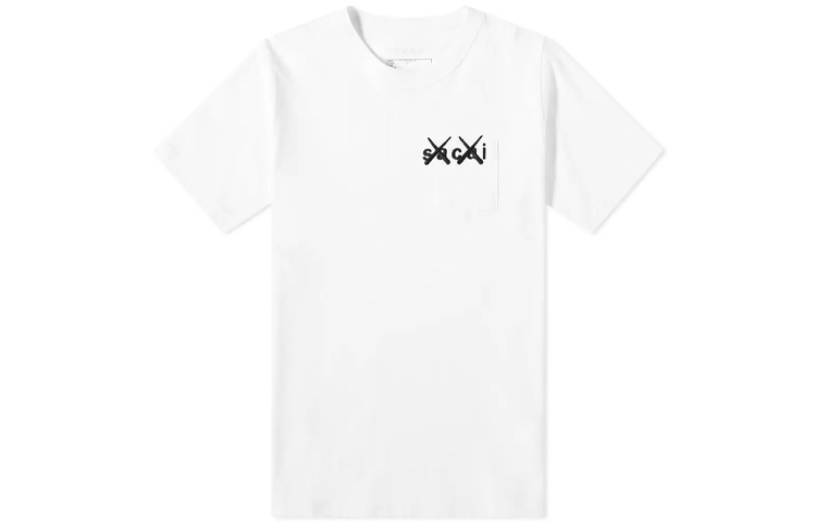 Футболка KAWS X с вышивкой Sacai, белый
Футболка KAWS X с вышивкой Sacai, белый