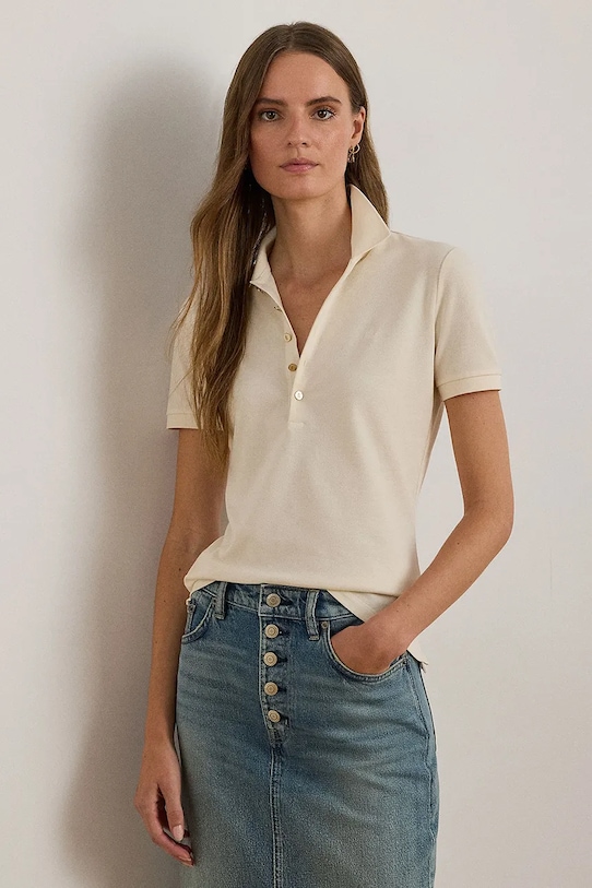 Поло Lauren Ralph Lauren, бежевый
Поло Lauren Ralph Lauren, бежевый