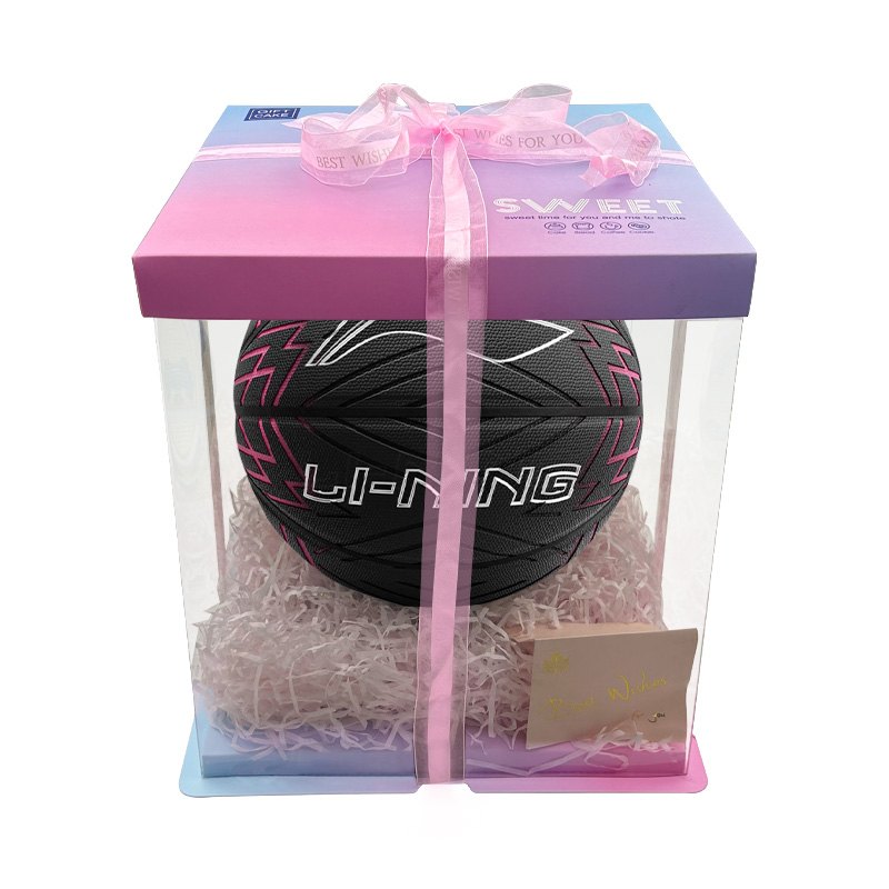 LINING Китайский PU баскетбольный мяч black pink размер 7 тренировочный unisex
LINING Китайский PU баскетбольный мяч black pink размер 7 тренировочный unisex