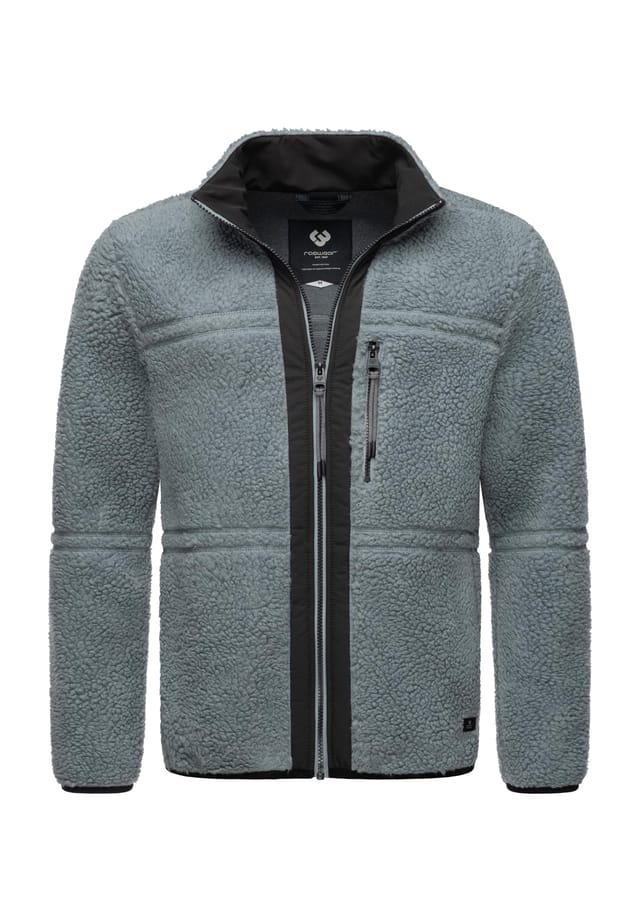 Плюшевая куртка нури Ragwear, серый 
Плюшевая куртка нури Ragwear, серый