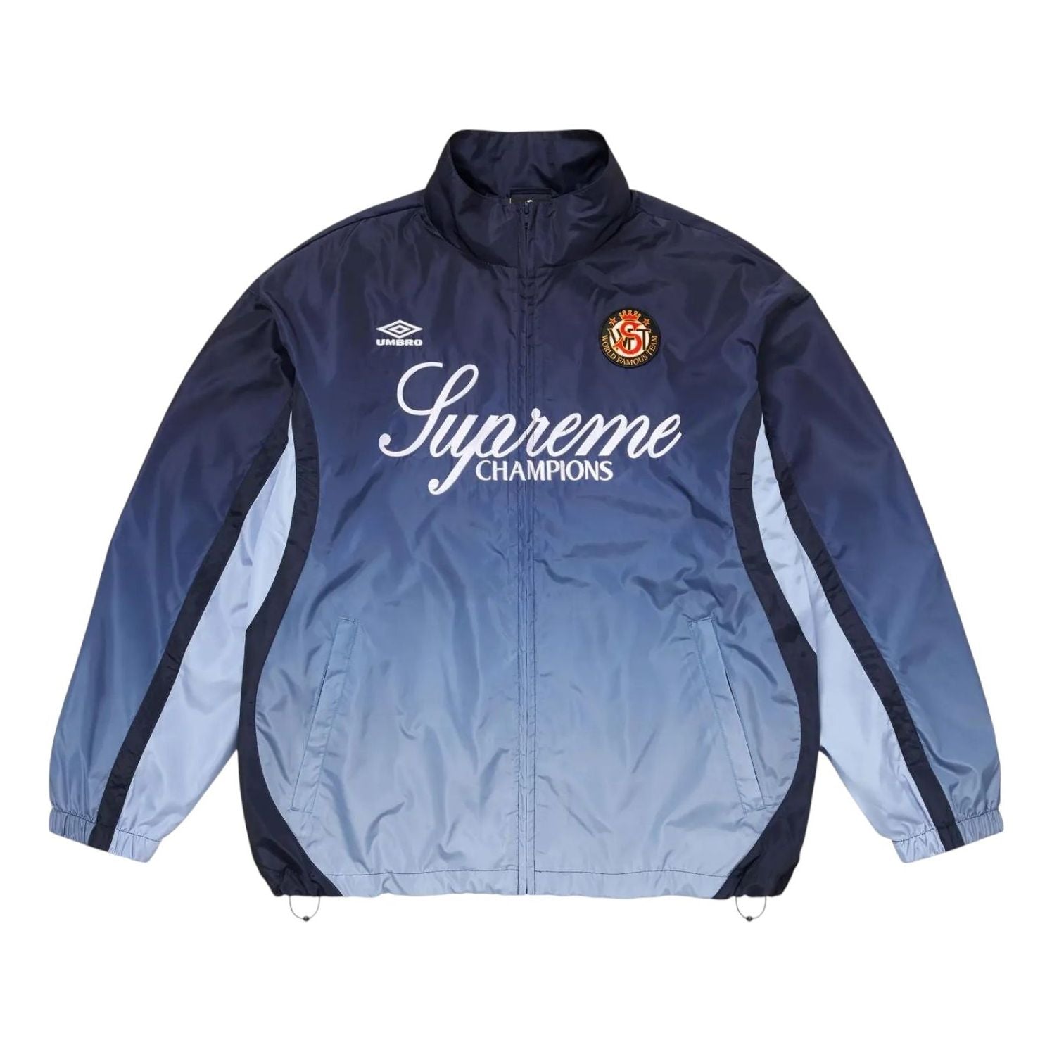 Куртка Supreme x Umbro Gradient Track Jacket 'Navy'
Куртка Supreme x Umbro Gradient Track Jacket 'Navy'