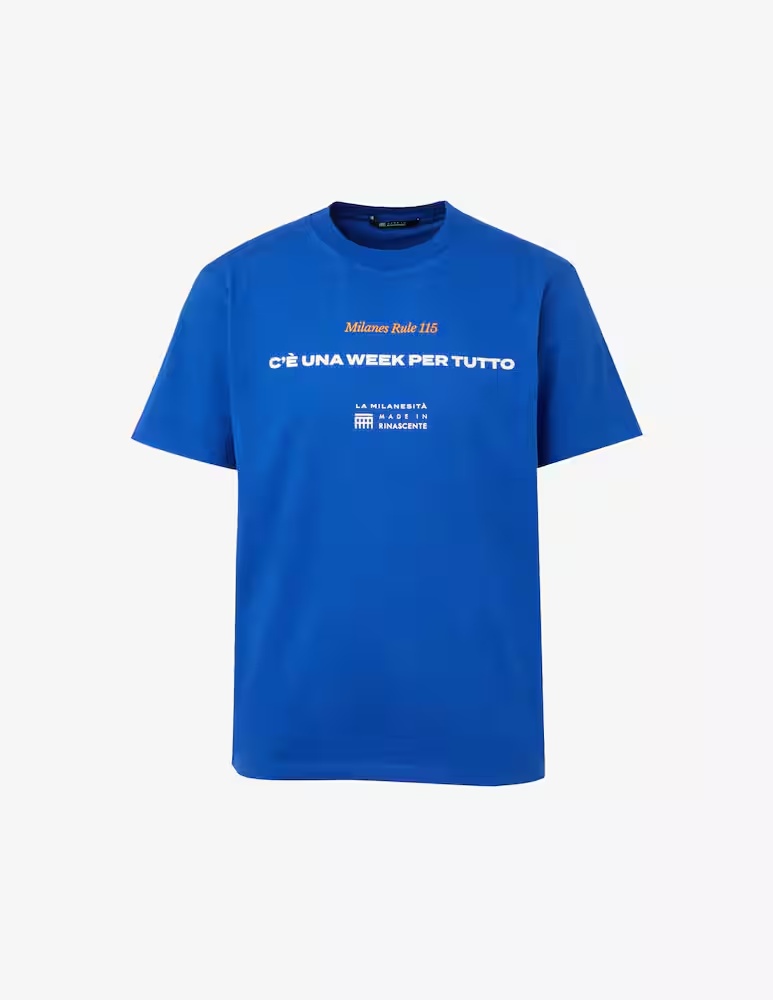 Футболка Blu Klein C'è Una Week Per Tutto Rinascente, цвет Blu Klein
Футболка Blu Klein C'è Una Week Per Tutto Rinascente, цвет Blu Klein