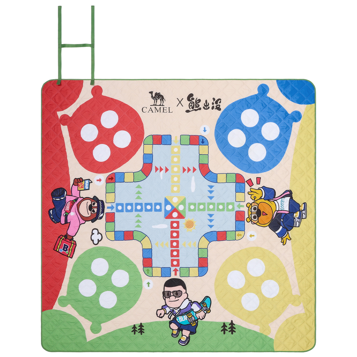 Коврик для пикника XIONGCHUMO, размер в разложенном виде 200×200 см CAMEL, jungle adventure
Коврик для пикника XIONGCHUMO, размер в разложенном виде 200×200 см CAMEL, jungle adventure