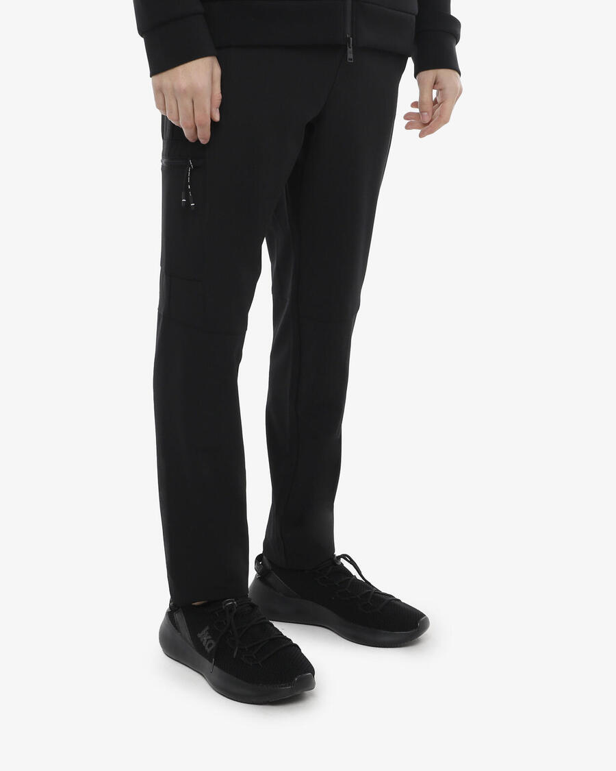 JAKED Черные синтетические спортивные брюки для мужчин
JAKED Черные синтетические спортивные брюки для мужчин