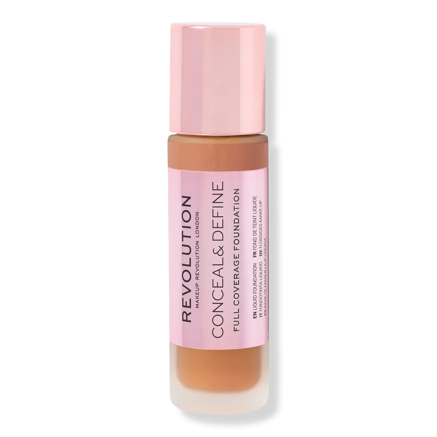 Тональный крем Conceal & Define с полным покрытием Revolution Beauty, F13.5 (for medium/dark skin tones w/ a neutral undertone)
Тональный крем Conceal & Define с полным покрытием Revolution Beauty, F13.5 (for medium/dark skin tones w/ a neutral undertone)