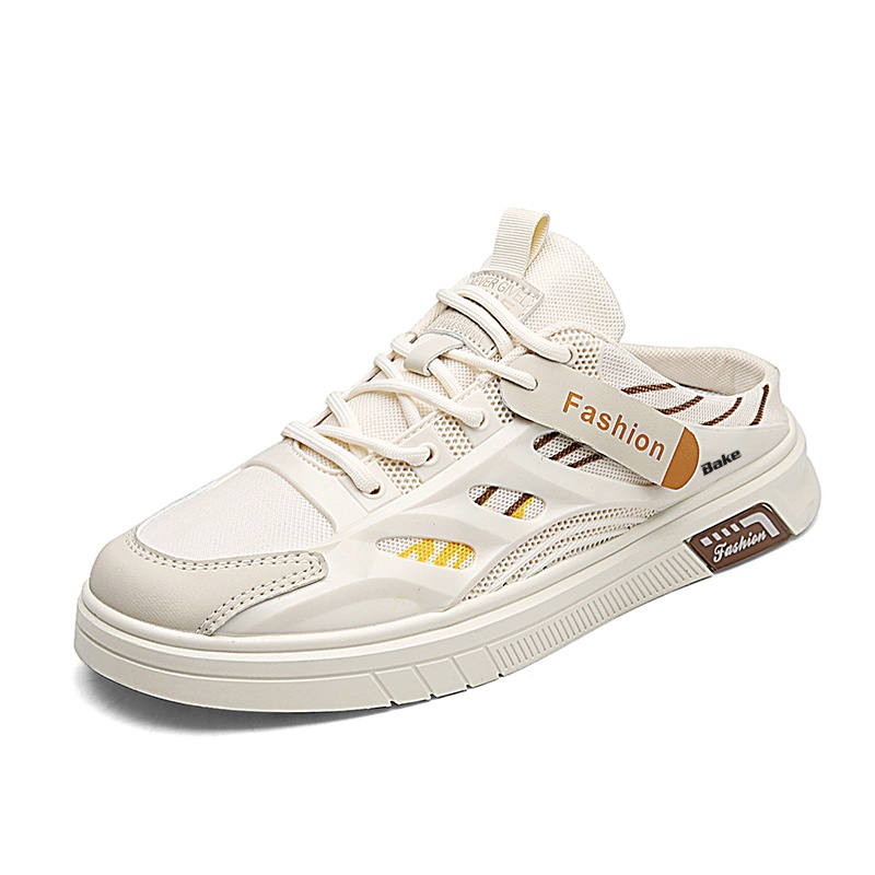 BAKE Скользостойкие износостойкие закрытые тапочки мужские бежево-коричневые, цвет Beige Brown
BAKE Скользостойкие износостойкие закрытые тапочки мужские бежево-коричневые, цвет Beige Brown