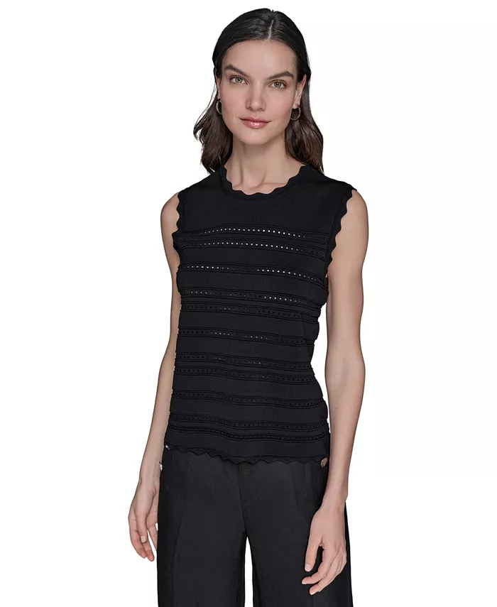 Женский свитер с воланом KARL LAGERFELD PARIS, черный
Женский свитер с воланом KARL LAGERFELD PARIS, черный