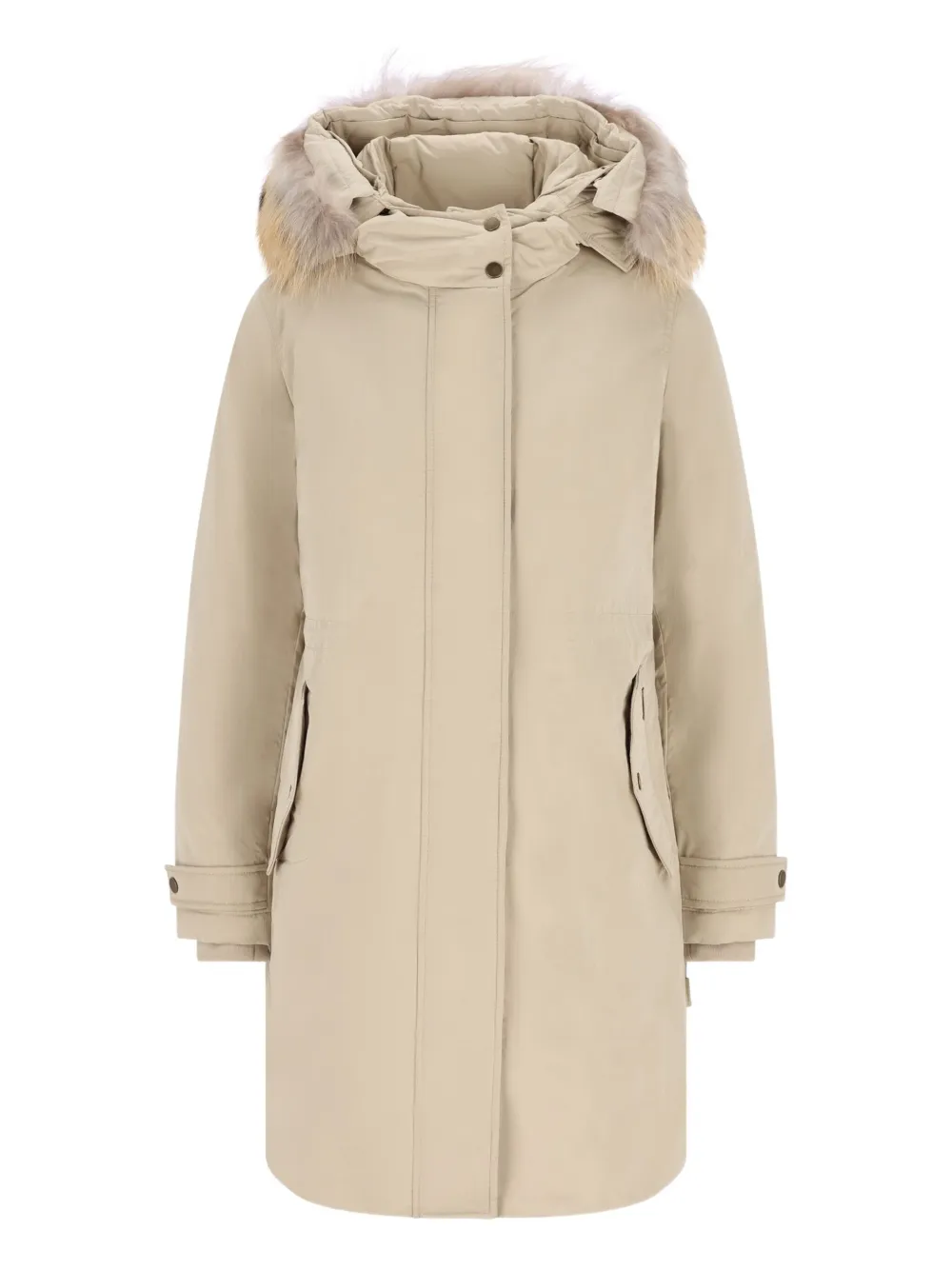 Пальто с капюшоном, отделанным мехом WOOLRICH, нейтральный
Пальто с капюшоном, отделанным мехом WOOLRICH, нейтральный