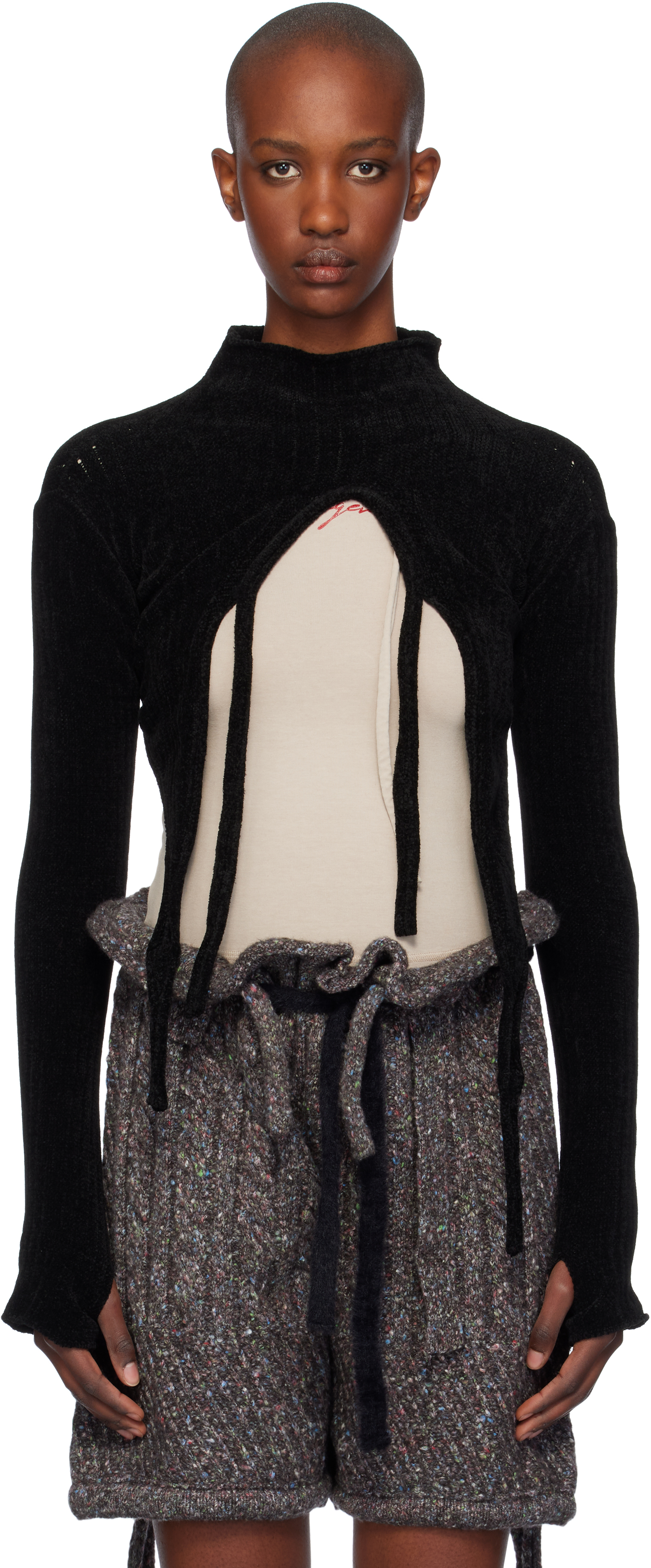 SSENSE Эксклюзивный трикотажный свитер с длинными рукавами Ottolinger
SSENSE Эксклюзивный трикотажный свитер с длинными рукавами Ottolinger