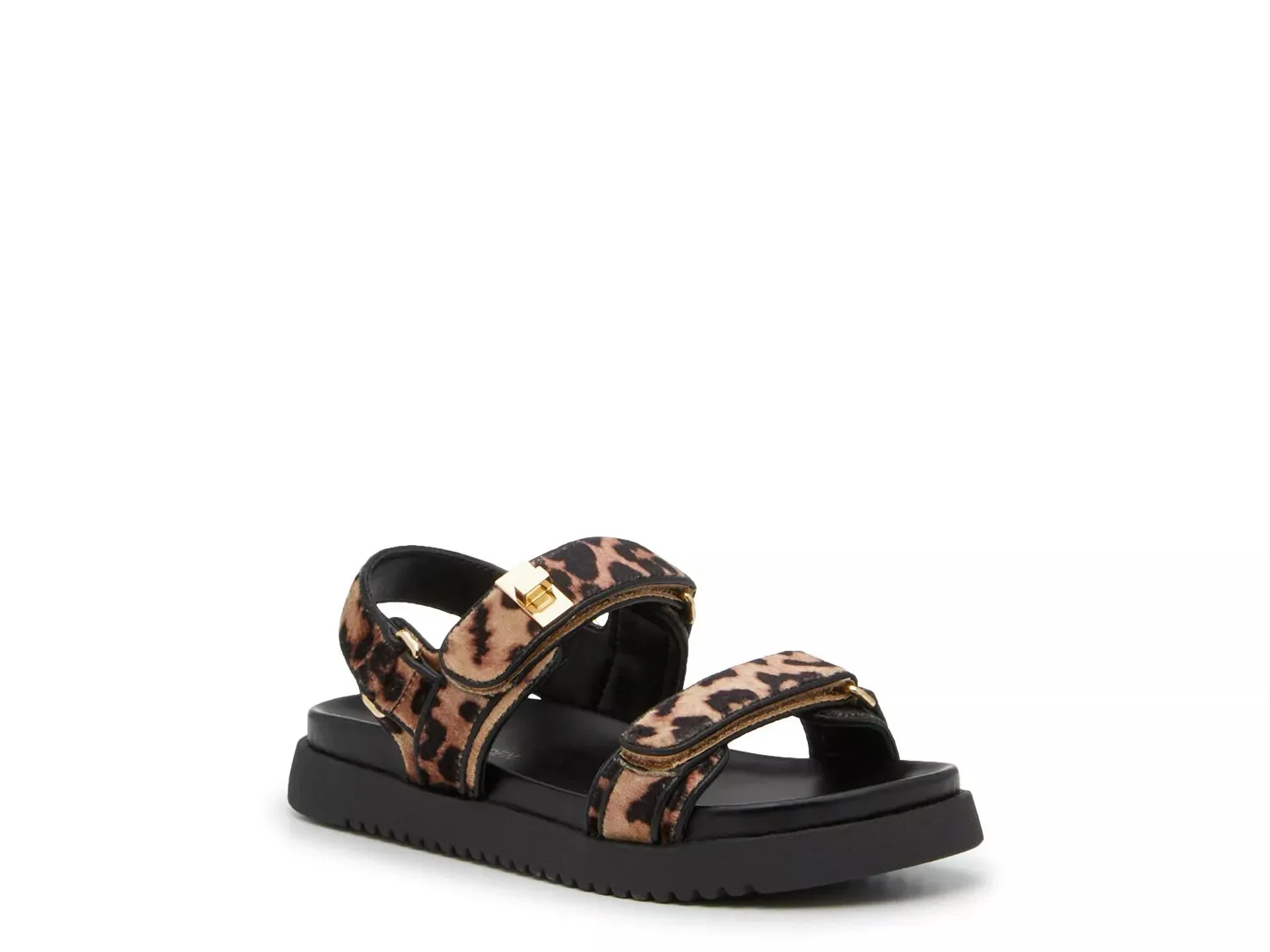 Сандалии Steve Madden Mona - детские, коричнево-черный леопардовый принт из ткани
Сандалии Steve Madden Mona - детские, коричнево-черный леопардовый принт из ткани