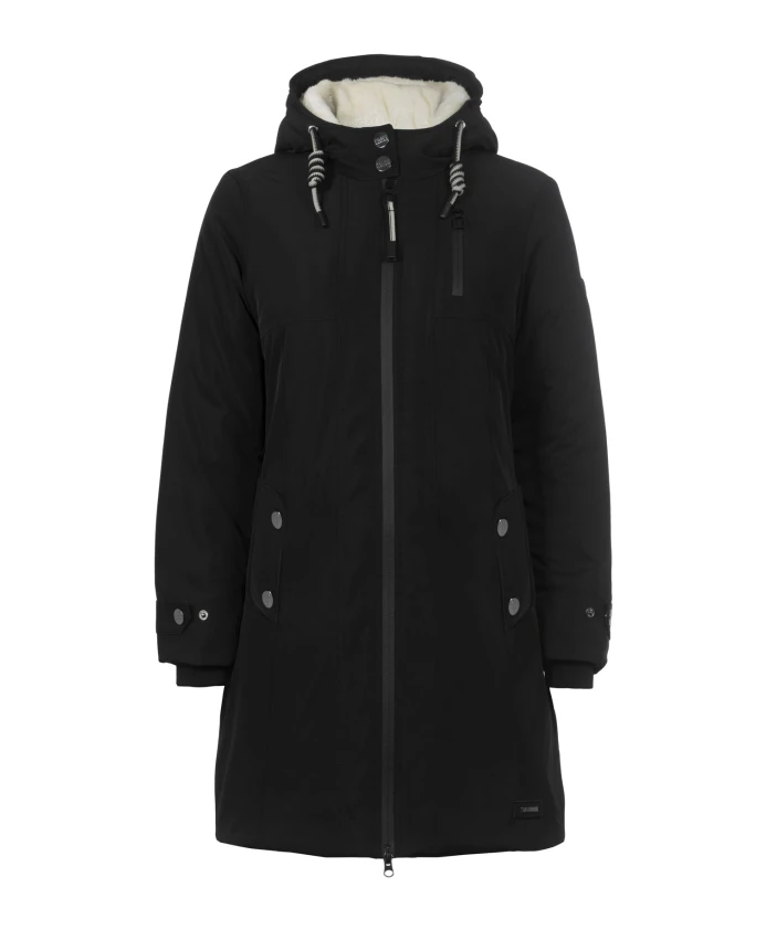 Долгая зимняя парка S'Questo, черный
Долгая зимняя парка S'Questo, черный