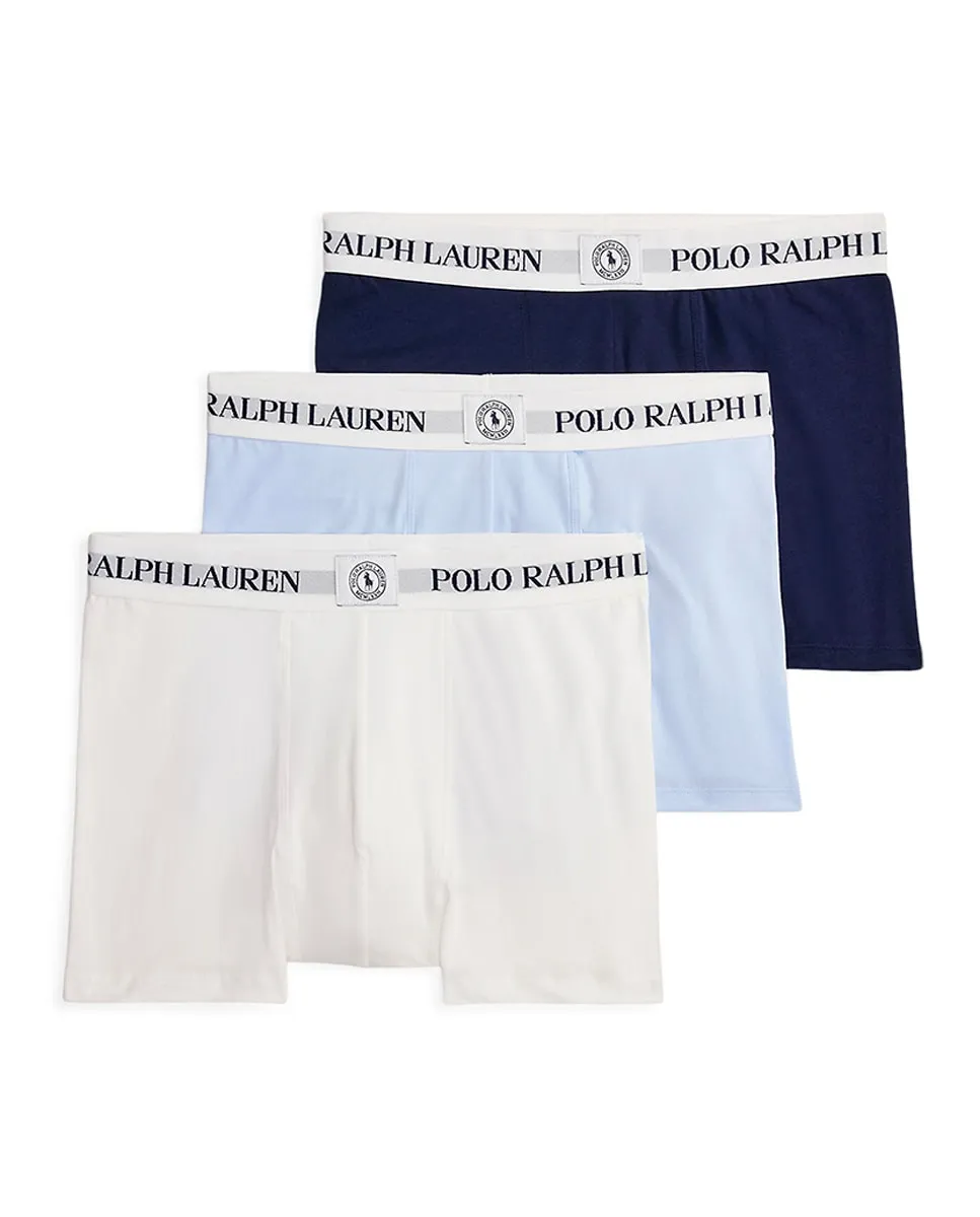 Набор из трех мужских хлопковых боксеров в разных цветах Polo Ralph Lauren
Набор из трех мужских хлопковых боксеров в разных цветах Polo Ralph Lauren