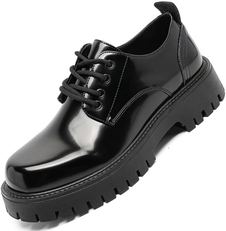 Мужские туфли на платформе, деловые и формальные, массивные оксфорды, черные, повседневные дерби для мужчин, для работы и свадьбы Gezykao
Мужские туфли на платформе, деловые и формальные, массивные оксфорды, черные, повседневные дерби для мужчин, для работы и свадьбы Gezykao