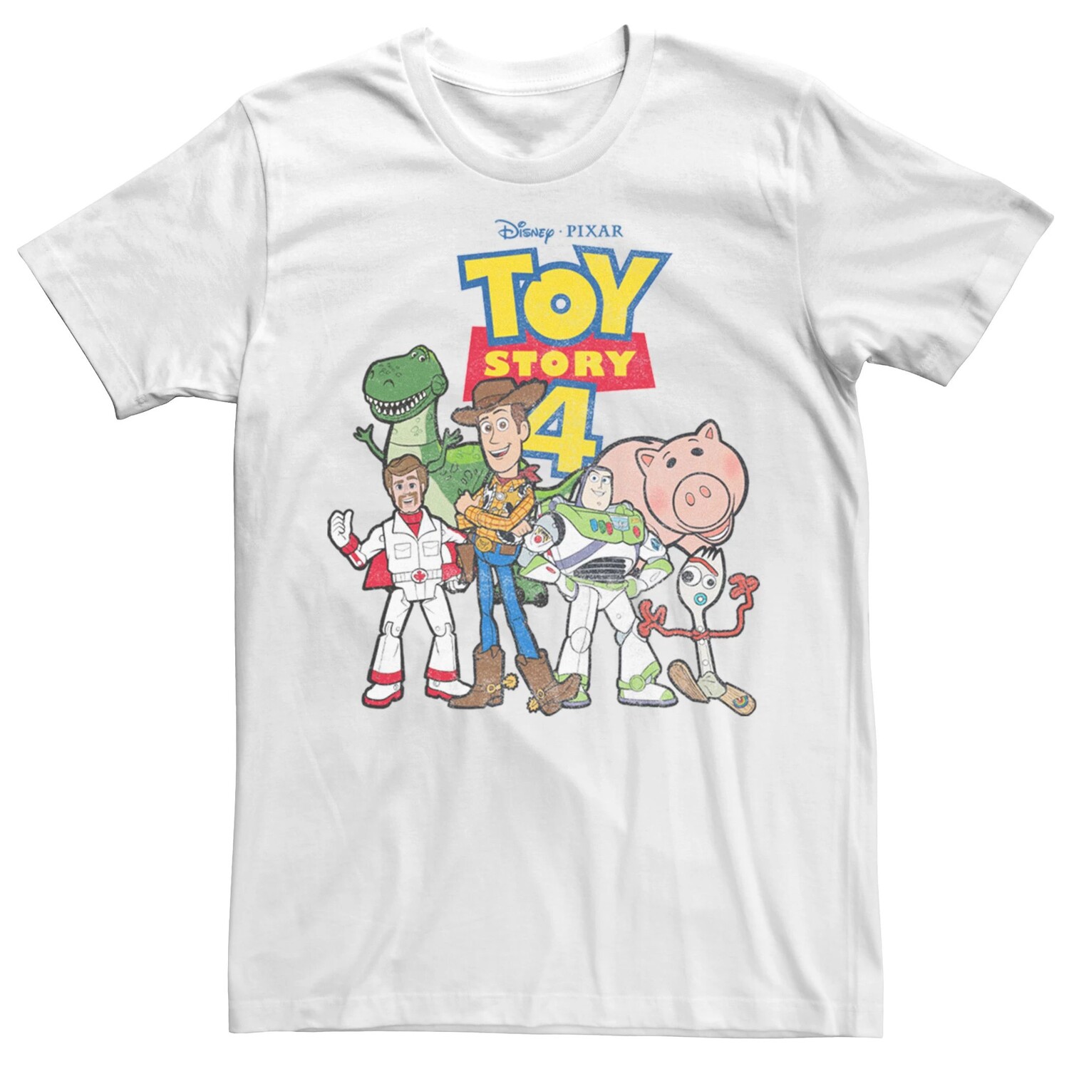 Мужская футболка с персонажем группы «История игрушек» Disney/Pixar Licensed Character, белый
Мужская футболка с персонажем группы «История игрушек» Disney/Pixar Licensed Character, белый