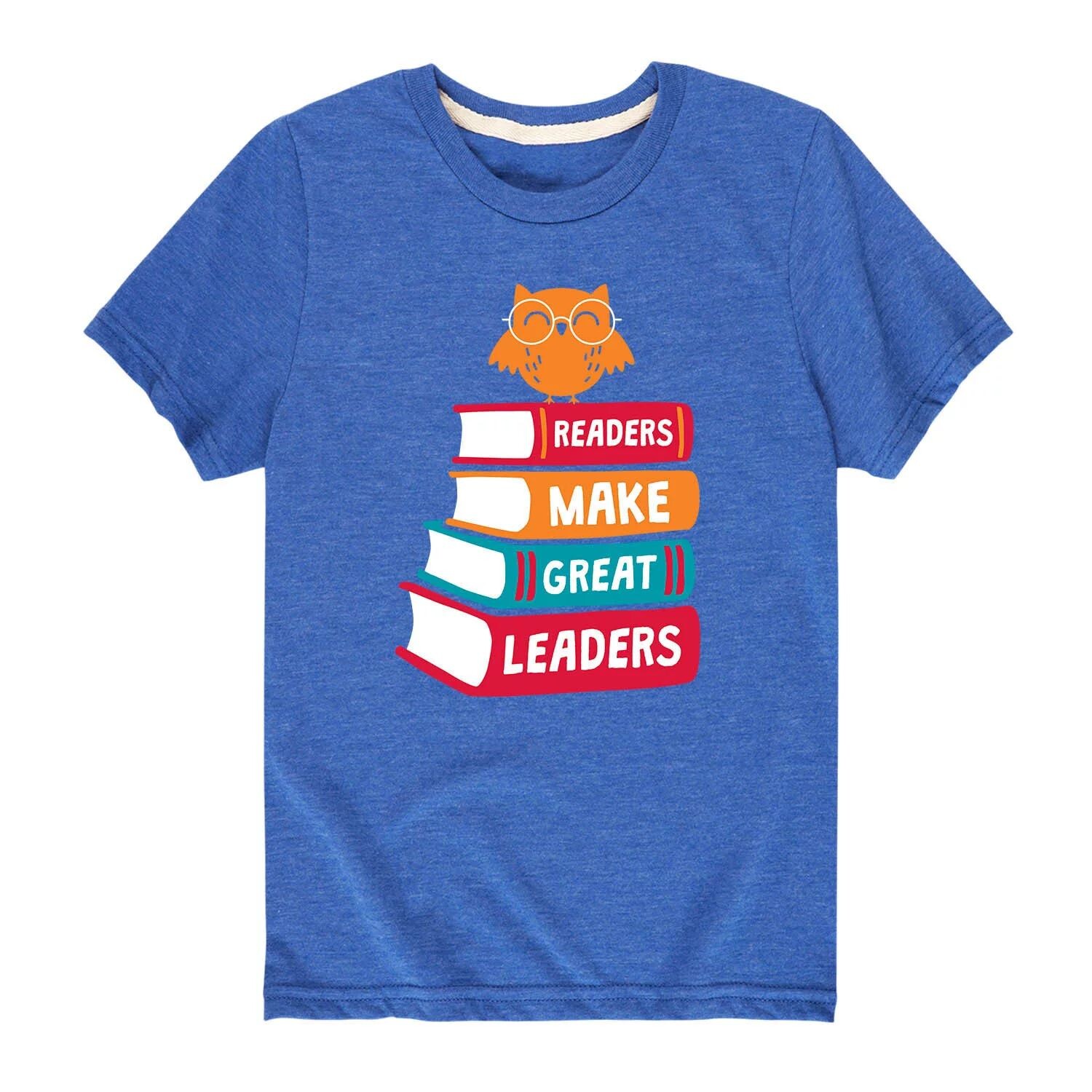 Футболка для мальчиков 8–20 лет «Читатели становятся великими лидерами» Licensed Character, синий
Футболка для мальчиков 8–20 лет «Читатели становятся великими лидерами» Licensed Character, синий