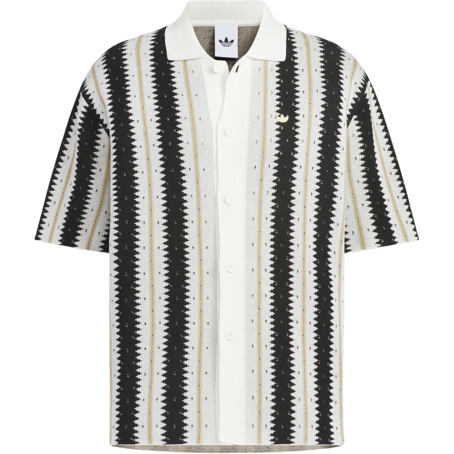 Рубашка Resort Crochet мужская Adidas Originals, белый/черный
Рубашка Resort Crochet мужская Adidas Originals, белый/черный