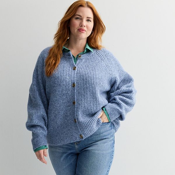 Уютный кардиган Heritage Plus size Sonoma Goods For Life, Denim Blue Heather
Уютный кардиган Heritage Plus size Sonoma Goods For Life, Denim Blue Heather