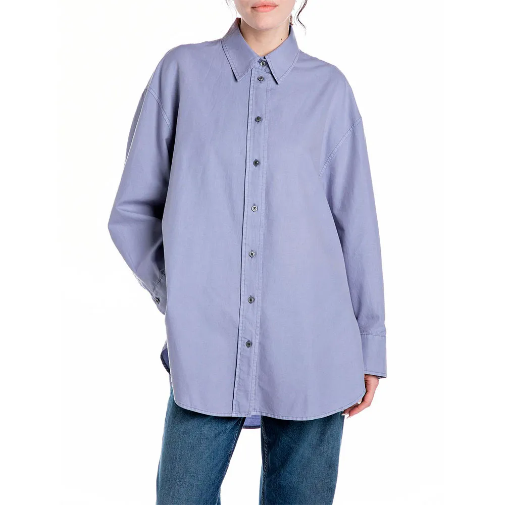 Рубашка с длинным рукавом Replay W2166.000.85176G, синий
Рубашка с длинным рукавом Replay W2166.000.85176G, синий