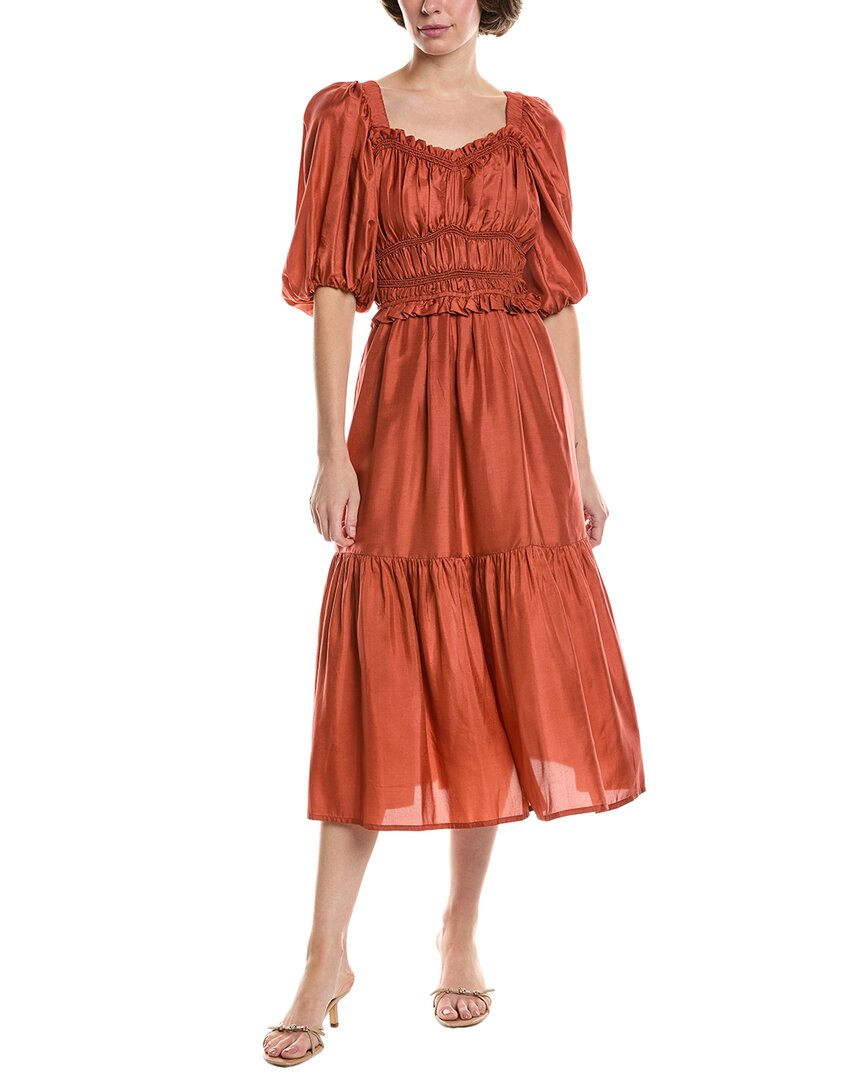 Sea NY Kyle платье миди из шелка, красный
Sea NY Kyle платье миди из шелка, красный