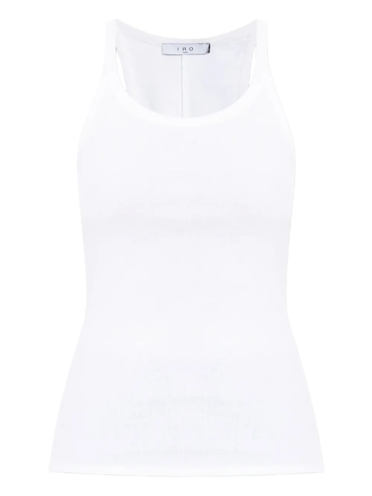 Топ-майка IRO Palissa в рубчик, белый
Топ-майка IRO Palissa в рубчик, белый