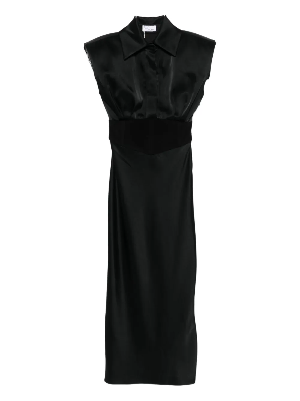 Корсетное шерстяное платье Vestiaire d'un Oiseau Libre, черный
Корсетное шерстяное платье Vestiaire d'un Oiseau Libre, черный