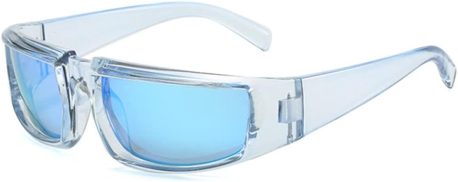 Спортивные солнцезащитные очки в стиле стимпанк, серебристые, женские, зеркальные, мужские, панк, унисекс, для активного отдыха, с защитой от УФ-излучения UV400 generic, Light Blue
Спортивные солнцезащитные очки в стиле стимпанк, серебристые, женские, зеркальные, мужские, панк, унисекс, для активного отдыха, с защитой от УФ-излучения UV400 generic, Light Blue