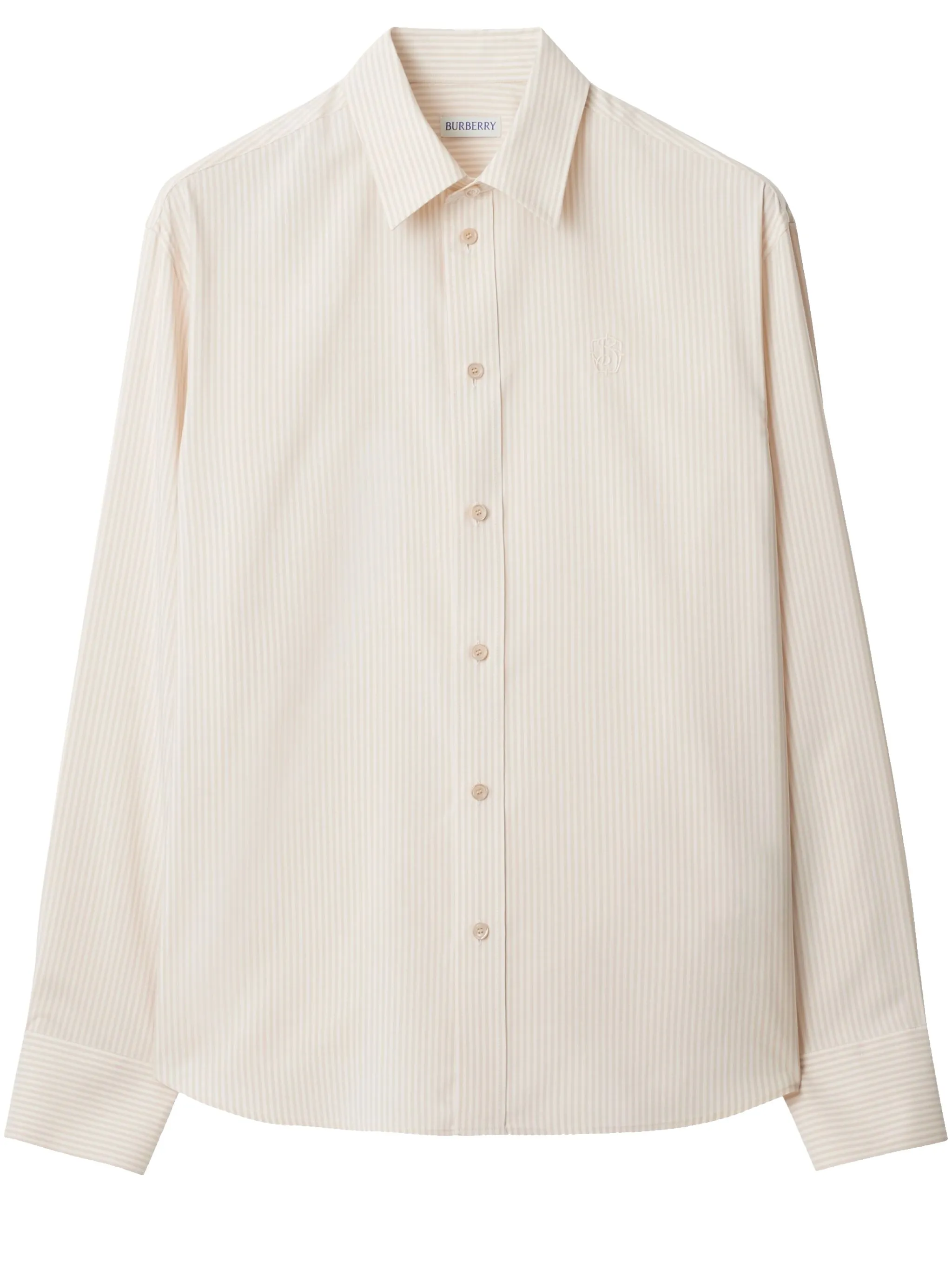 Рубашка в полоску Burberry, бежевый
Рубашка в полоску Burberry, бежевый