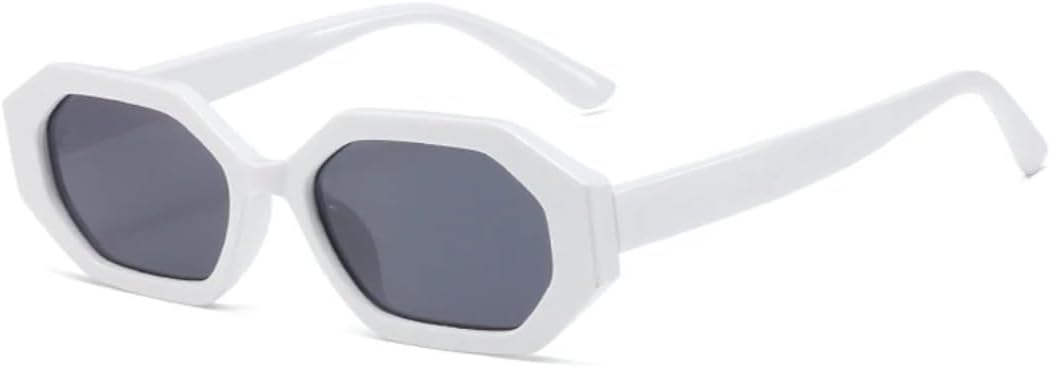 Модные солнцезащитные очки в форме маленького многоугольника и квадрата для женщин, с градиентным переходом цвета, защитой от УФ-излучения UV400, в стиле ретро для мужчин UATXTAU, White Gray
Модные солнцезащитные очки в форме маленького многоугольника и квадрата для женщин, с градиентным переходом цвета, защитой от УФ-излучения UV400, в стиле ретро для мужчин UATXTAU, White Gray