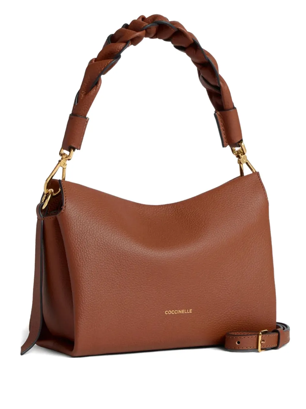 Маленькая кожаная сумка через плечо Boheme с плетеной ручкой Coccinelle, коричневый
Маленькая кожаная сумка через плечо Boheme с плетеной ручкой Coccinelle, коричневый