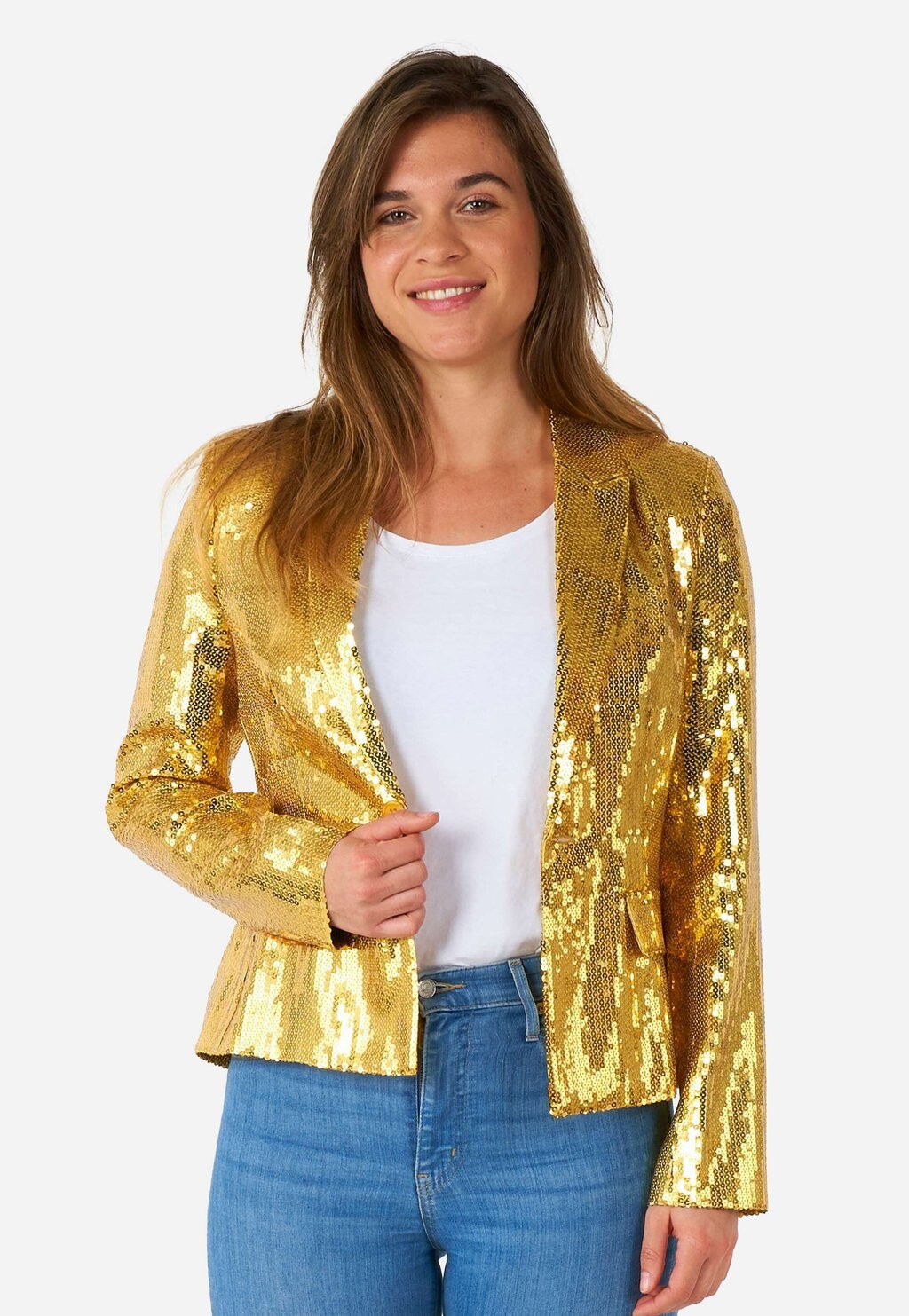 Блейзер Sequins Suitmeister, золото
Блейзер Sequins Suitmeister, золото