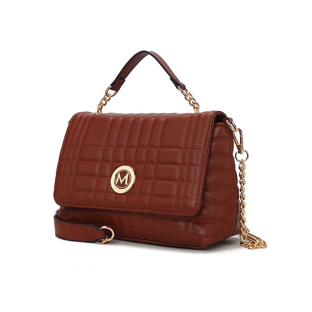 Женская сумка на плечо Lola Quilted из веганской кожи от Mia K MKF Collection By Mia K., коричневый
Женская сумка на плечо Lola Quilted из веганской кожи от Mia K MKF Collection By Mia K., коричневый