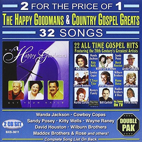 CD диск Happy Goodmans: Set Your Sails: 22 All Time Gospel Hits
CD диск Happy Goodmans: Set Your Sails: 22 All Time Gospel Hits